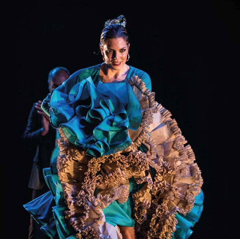 Cristina Aguilera flamenco Grenade